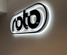 Custom LED Logo Signs Made to Order from lovl.ie