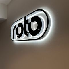 Custom LED Logo Signs Made to Order from lovl.ie