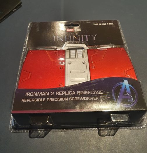 Iron Man 2 replica briefcase precision screwdriver set