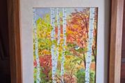 Original Kevin O Brien Irish Watercolour Autumn 2004