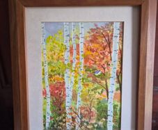 Original Kevin O Brien Irish Watercolour Autumn 2004