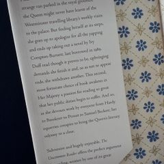 BOOK - The Uncommon Reader  - Alan Bennett