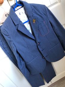 Billybandit Billy Bandit striped suit navy age 12 years 152cm