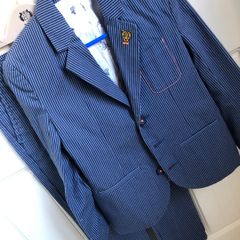 Billybandit Billy Bandit striped suit navy age 12 years 152cm