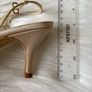Marian Pointed Toe Mesh Slingback Kitten Heels Image 4