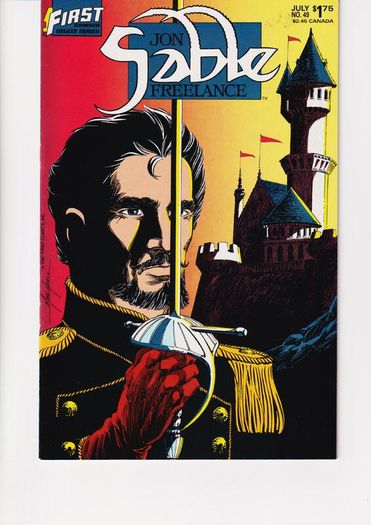 Jon Sable #49 The Prisoner 1987 First Comic