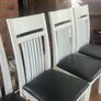 4 solid oak chairs Image 2