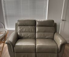 leather recline couch