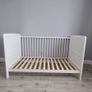White cot bed. Image 4