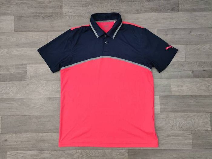 Puma Golf Polo Shirt Mens Large