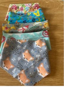 5 Dog Bandanas