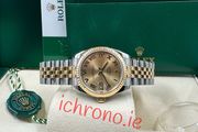 Rolex datejust midsize 18k gold/steel jubilee