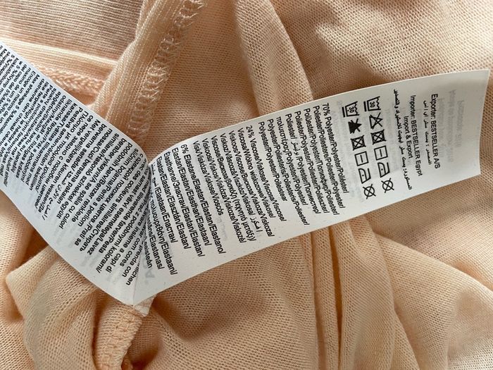 Vila cream tan top size small - New