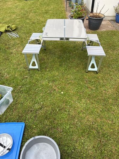 Gelert Collapsible Table With Chairs