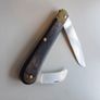 Vintage WW2 Era 1940 Swiss Army Farmers knife with Buffalo Horn Handle Image 5