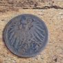 German Empire, Germany, 1 Pfennig 1894 E - free standard postage Image 2