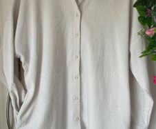shacket Zara size medium fine cream cord jacket