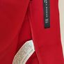 Zara Red Wide Leg Trousers Image 7