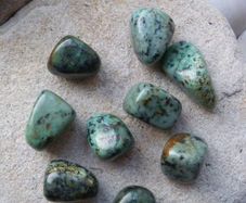African Turquoise tumblestones,Crystals,Gemstones,healing crystals