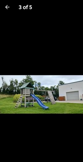 swing climbing frame