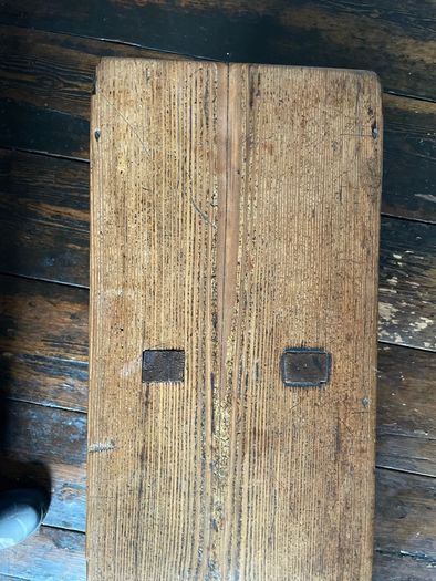 LONG vintage bench x2