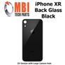 iPhone XR Replacement Back Glass Door Cover with Adhesive Black Image 3