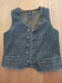 Baby GAP Denim Waistcoast - 4 Years