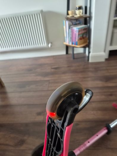 Scooter - iSporter Mini - 3 Wheel Scooter - Pink - RGB Wheels