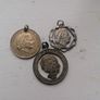 Vintage Nederlands Silver Coin Pendants Image 3
