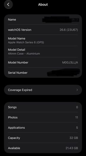 Apple Watch 6 -44mm