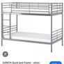 Bunk bed 90x200cm metal Image 2