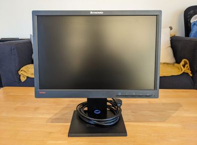 Cheap Secondary Monitor 19-inch for Home Office / WFH with Height-Adjustable Stand