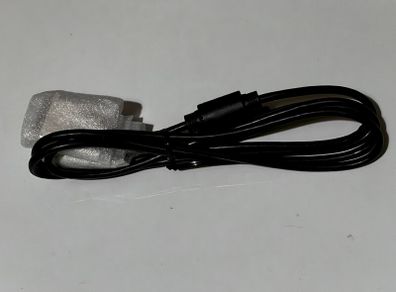 New: Black/White DVI-D to DVI-D Cable (Single-Link, Male to Male)