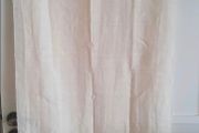 Unbleached cotton blue and cream scarf wrap shawl 56cm x 170cm in excellent condition with no issues FREE STANDARD POSTAGE INCLUDED