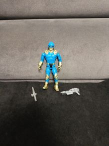 Vintage Roller Warriors Blue Ranger Action Figure Lanard 1991 6"