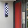 34.4" Barber Shop Led Checked Style Pole Light - Free Delivery Or Pick Up In Store Image 2