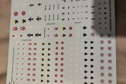 Games Workshop Warhammer 40k Adepta Sororitas Sisters of battle transfer sheet