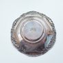 Beautiful vintage Silver Plated nuts/sweets bowl highly ornated and decorative design by  C.E.N.  silver on brass  diameter 14cm Image 5
