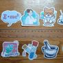 50pcs Science Experiment Stickers Decals Image 6