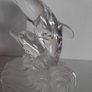 new vintage collectable Mother and baby glass dolphin in box Image 2