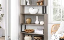 New Modern S Shaped Bookcase - FREE P&amp;P