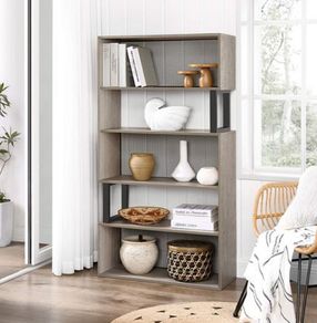 New Modern S Shaped Bookcase - FREE P&P