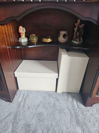 Dressing Table and Stool (Mahogany)