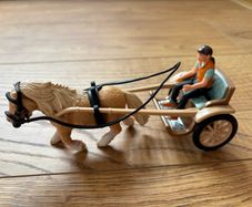 Schleich pony and cart