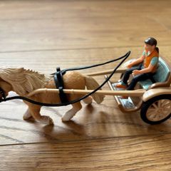 Schleich pony and cart