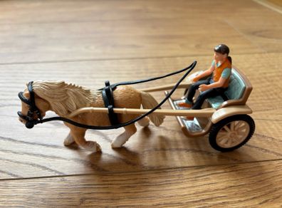 Schleich pony and cart