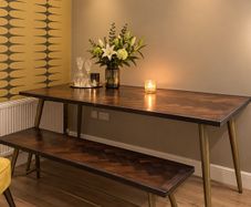 dining table & bench