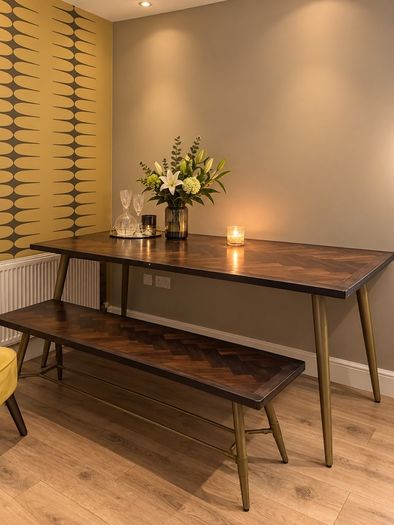 dining table & bench