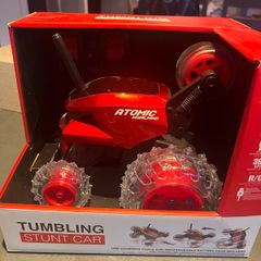 tumbling car