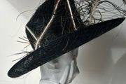 Ladies Hat Black one off hat
